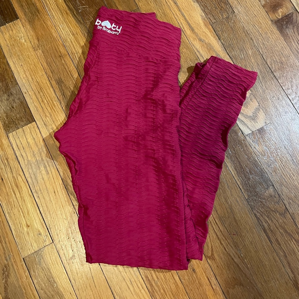 Booty by Brabants Croco Skin Leggings, Magenta
